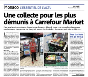 Monaco-Matin - Aout 2024